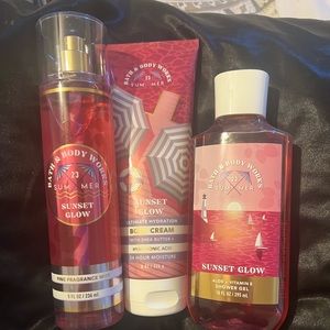 Bath and body works sunset glow limited edition
